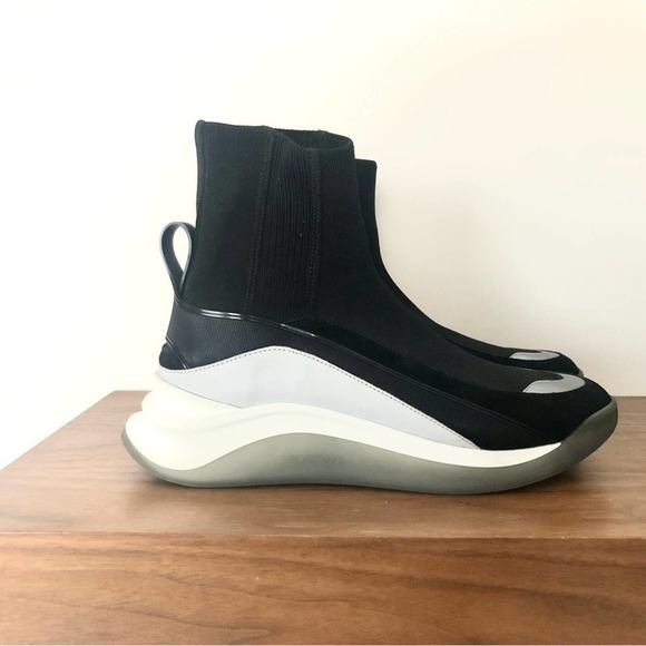 Sportmax by Max Mara sock sneakers black size 9 - Picture 4 of 16